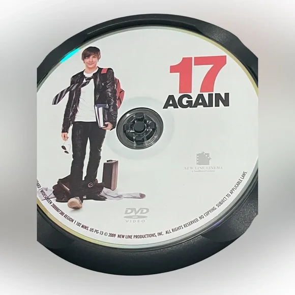 17 Again (DVD) Zac Efron Movie - White & Red Cover - Picture 3 of 5